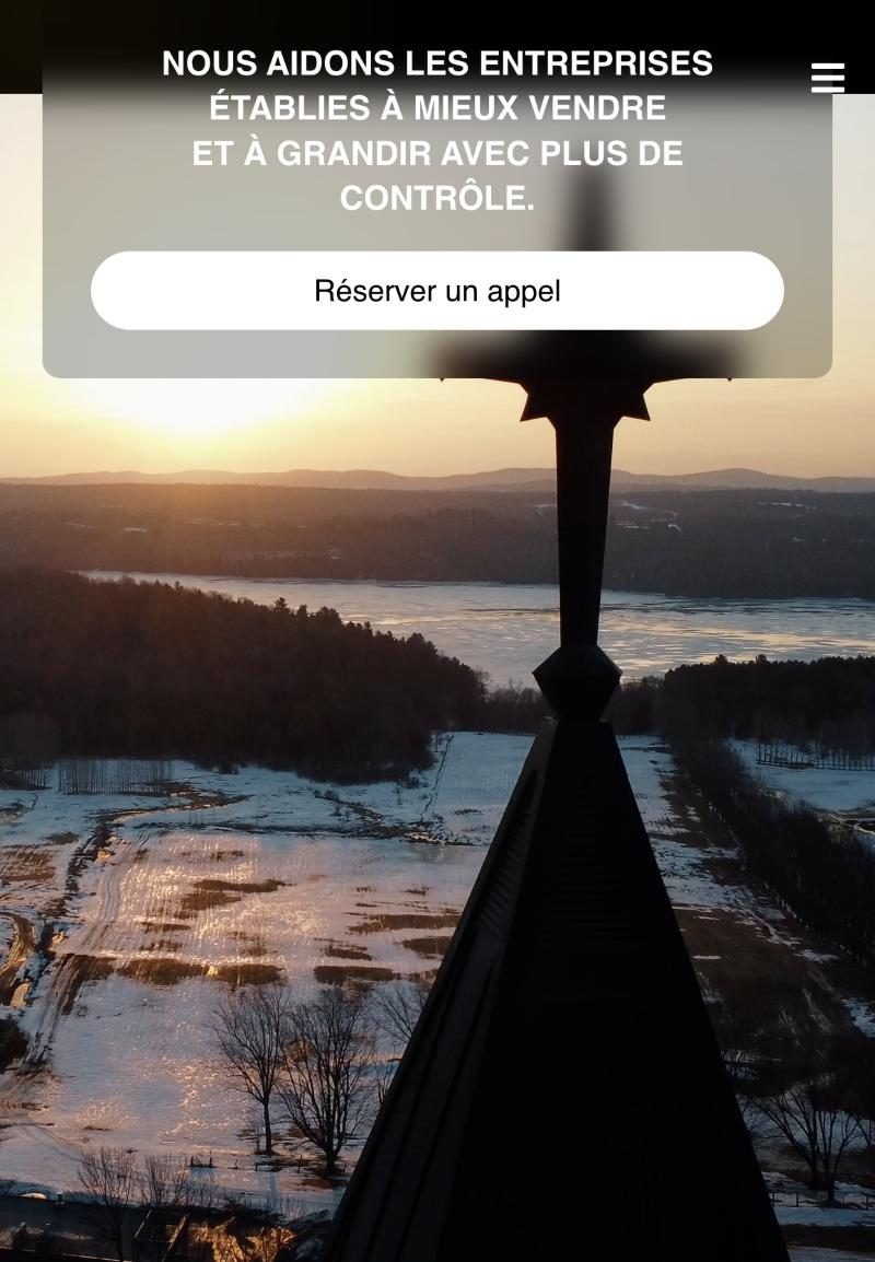 Capture d'écran du site FR6